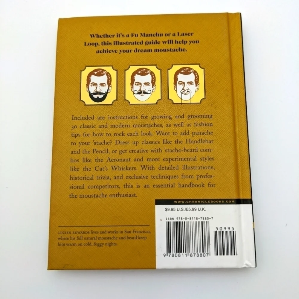 Illustrated Moustache Guide Lucien Edwards